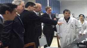 Visit from American Beckman Coulter Company